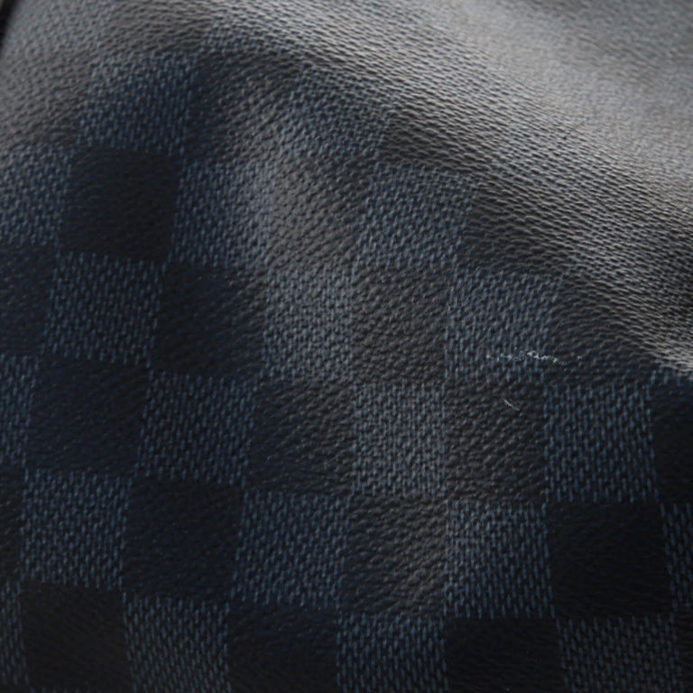 Louis Vuitton Keepall Bandouliere Bag Damier Cobalt 45 For Sale 2