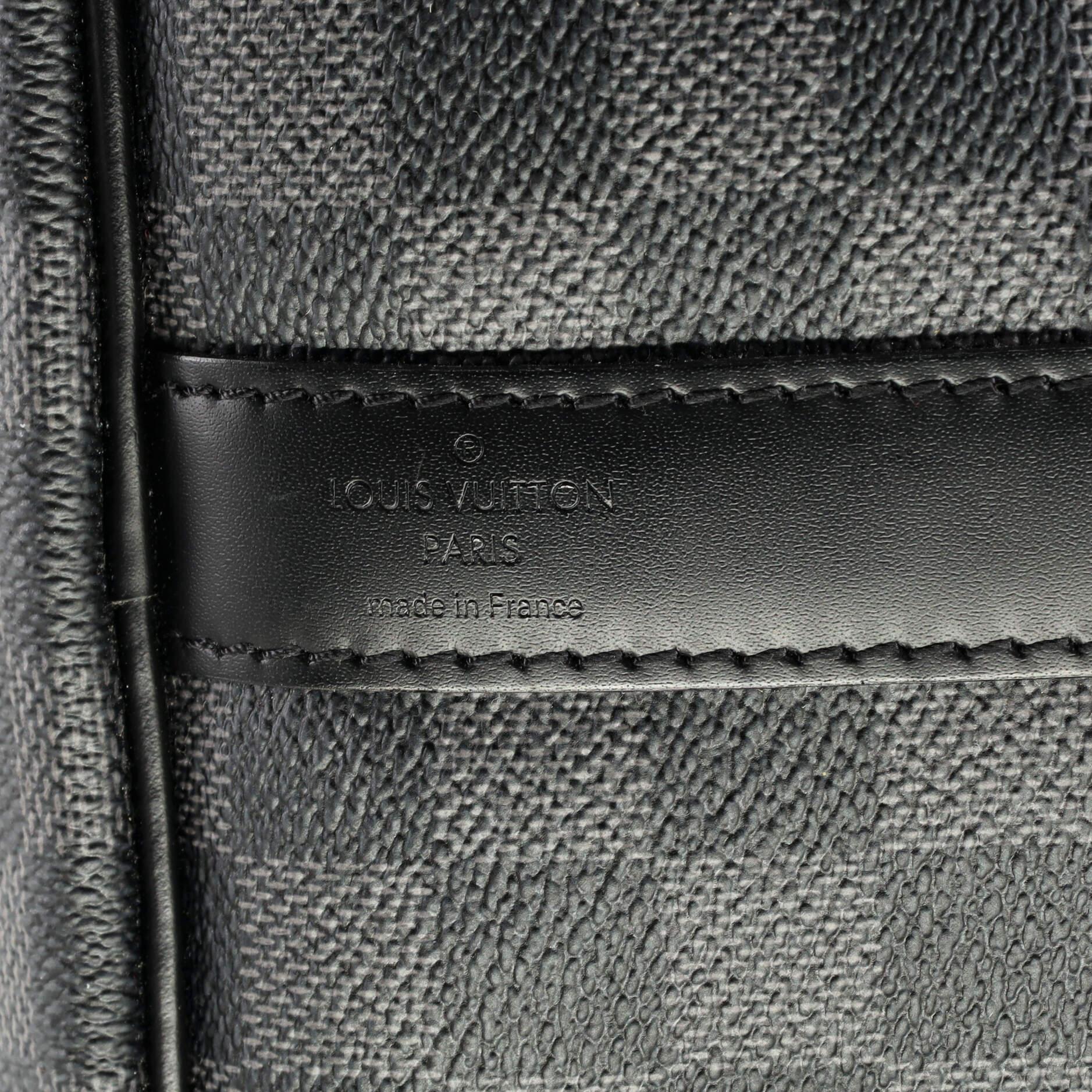 Louis Vuitton Keepall Bandouliere Bag Damier Graphite 45 2