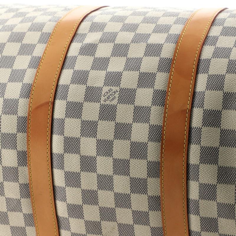 Women's or Men's  Louis Vuitton Keepall Bandouliere Bag Damier 55