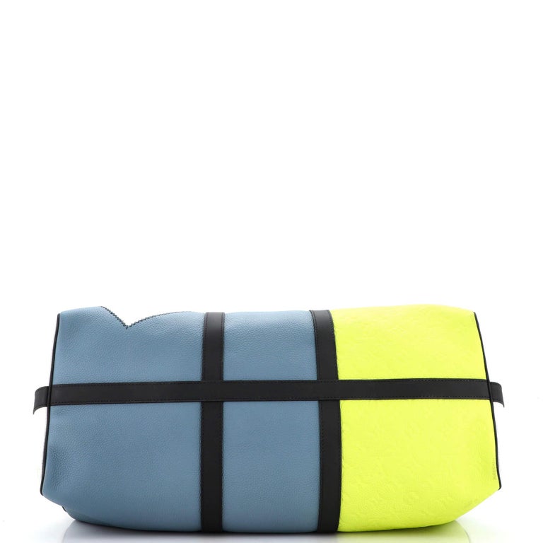 Louis Vuitton Keepall Bandouliere Bag Daybreak Colorblock Monogram ...
