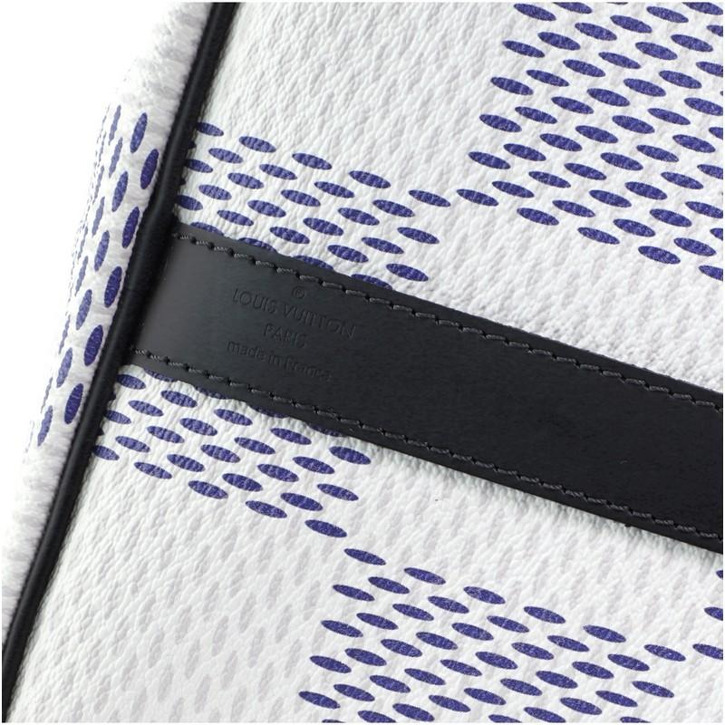 Louis Vuitton Keepall Bandouliere Bag Latitude Damier Cobalt 45 2