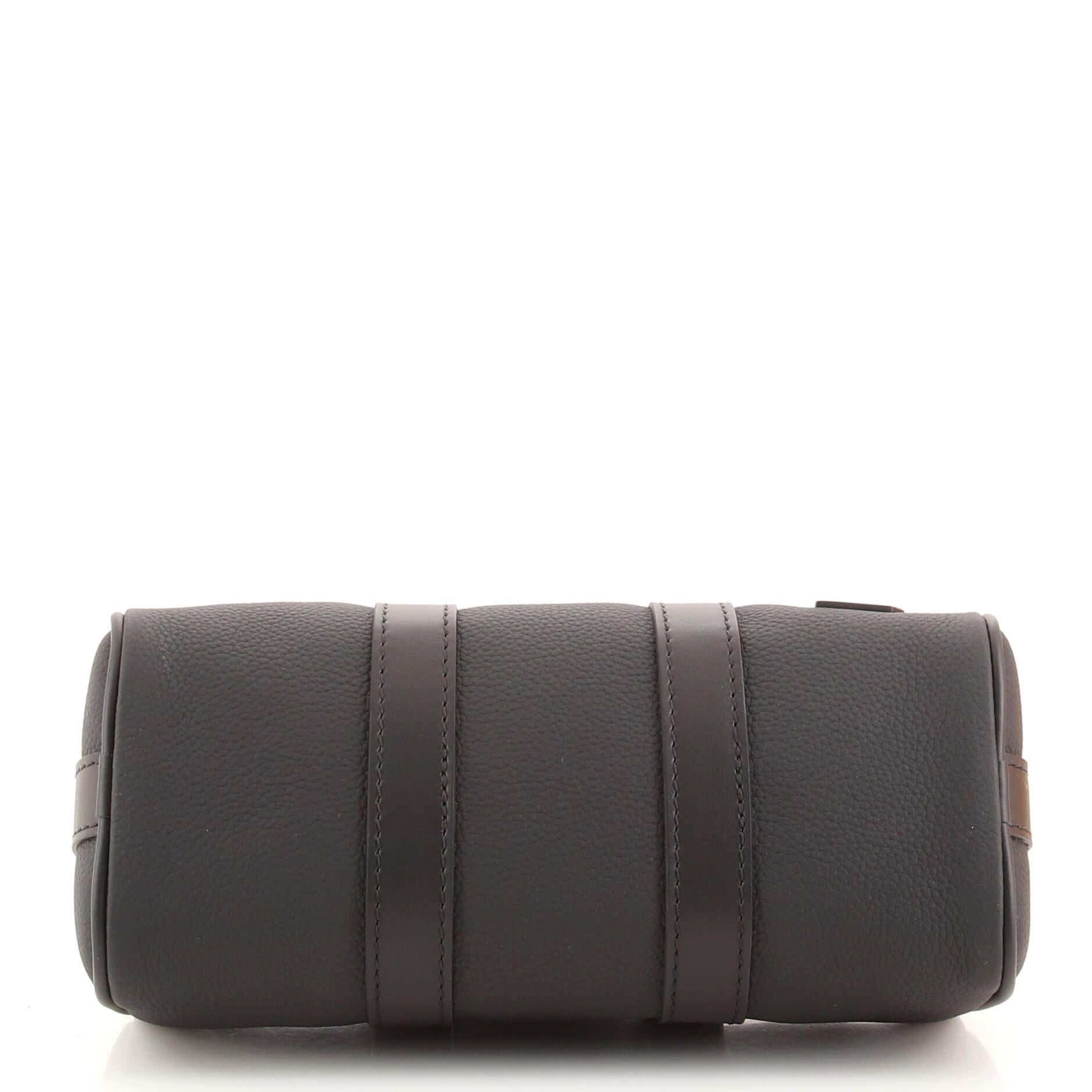 Women's or Men's Louis Vuitton Keepall Bandouliere Bag Limited Edition Aerogram Leather XS