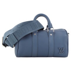 Louis Vuitton Keepall Bandouliere Bag Limited Edition Aerogram Leather XS