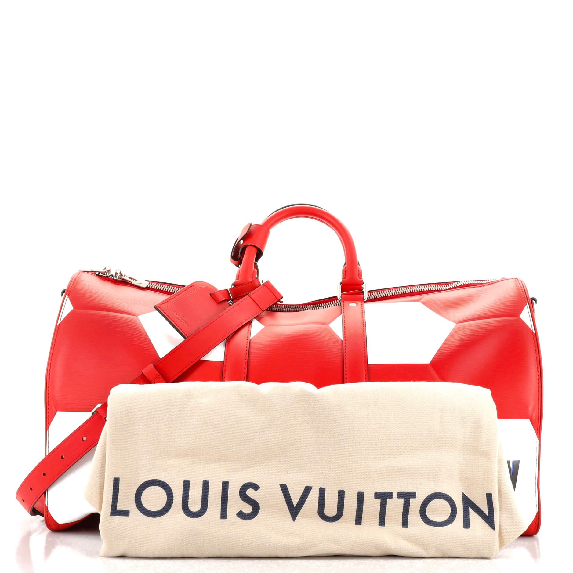 Louis Vuitton Name Tag Hexagonal FIFA World Cup USA in Epi Leather