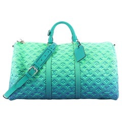 Louis Vuitton Keepall Bandouliere Bag Limited Edition Illusion Monogram 