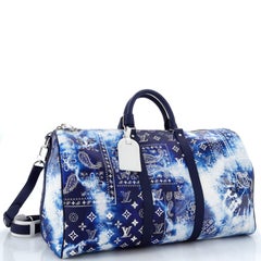 Louis Vuitton Keepall Bandouliere Bag Limited Edition Monogram Bandana Le