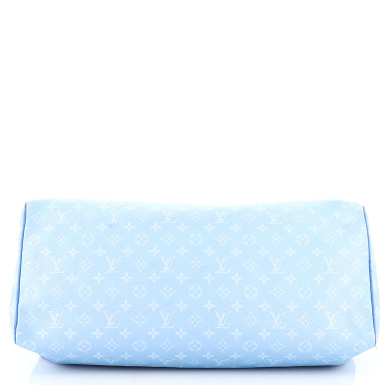 Louis Vuitton Keepall Bandouliere Bag Limited Edition Monogram Clouds 50  Blue 994541