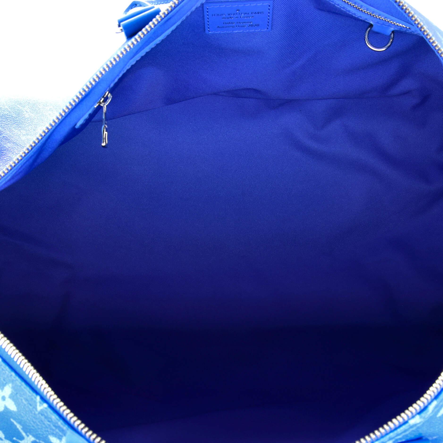 Louis Vuitton Keepall Bandouliere Bag Limited Edition Monogram Clouds 50 1