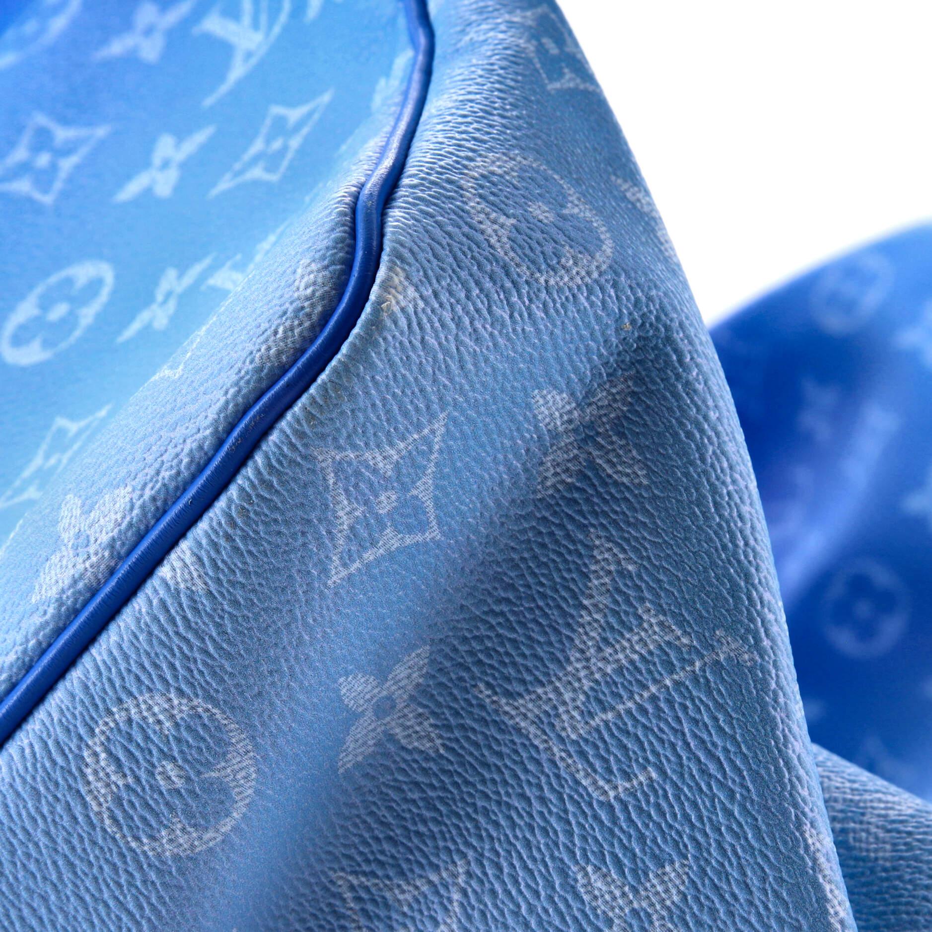 Louis Vuitton Keepall Bandouliere Bag Limited Edition Monogram Clouds 50 2
