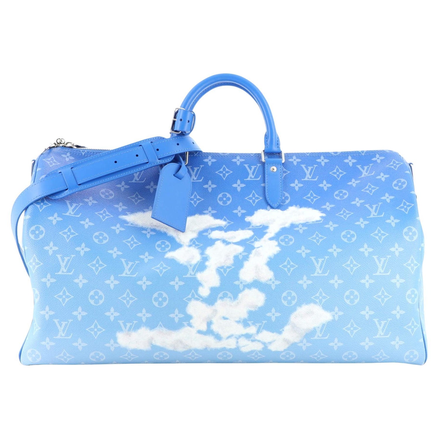 Your Shopper is HIGH - LV Keepall Bandouliere Clouds Price