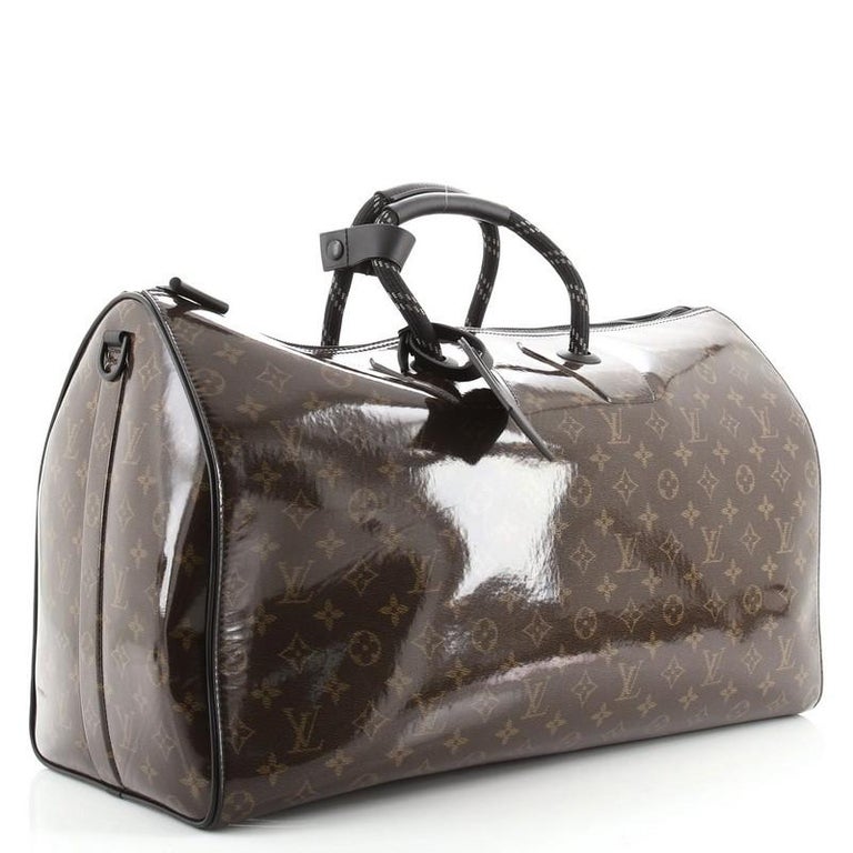 Louis Vuitton Keepall Bandouliere Bag Limited Edition Monogram Glaze Canvas  50 at 1stDibs  keepall bandouliere bag monogram canvas 50, louis vuitton  glaze, louis vuitton keepall bandouliere monogram 50
