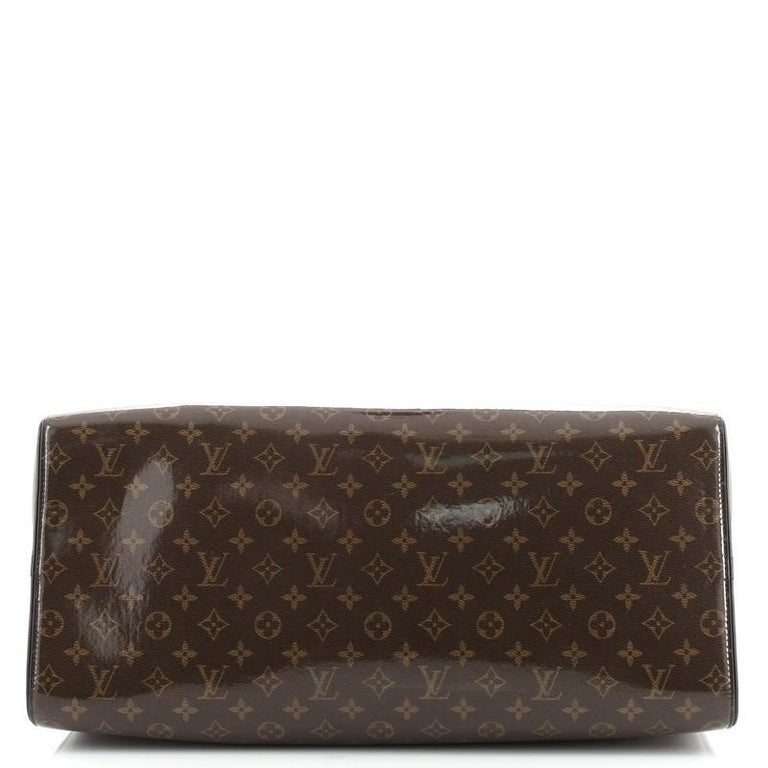 Louis Vuitton Monogram Glaze Keepall Bandouliere 50 Duffel Bag