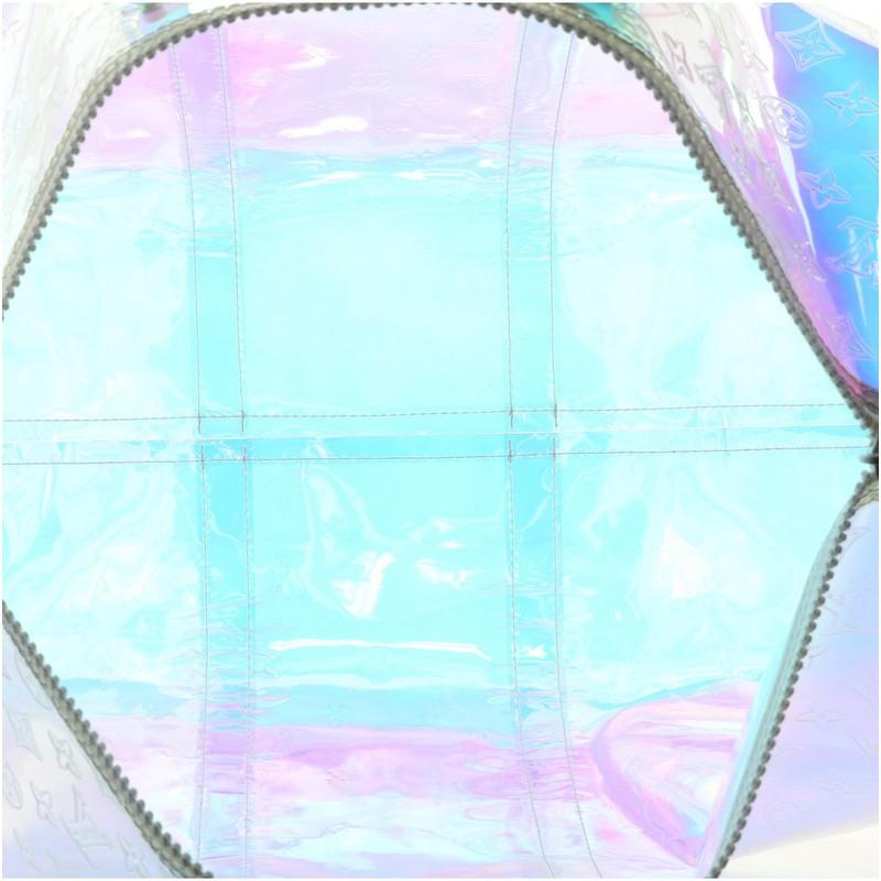 Louis Vuitton Keepall Bandouliere Bag Limited Edition Monogram Prism PVC 50 1