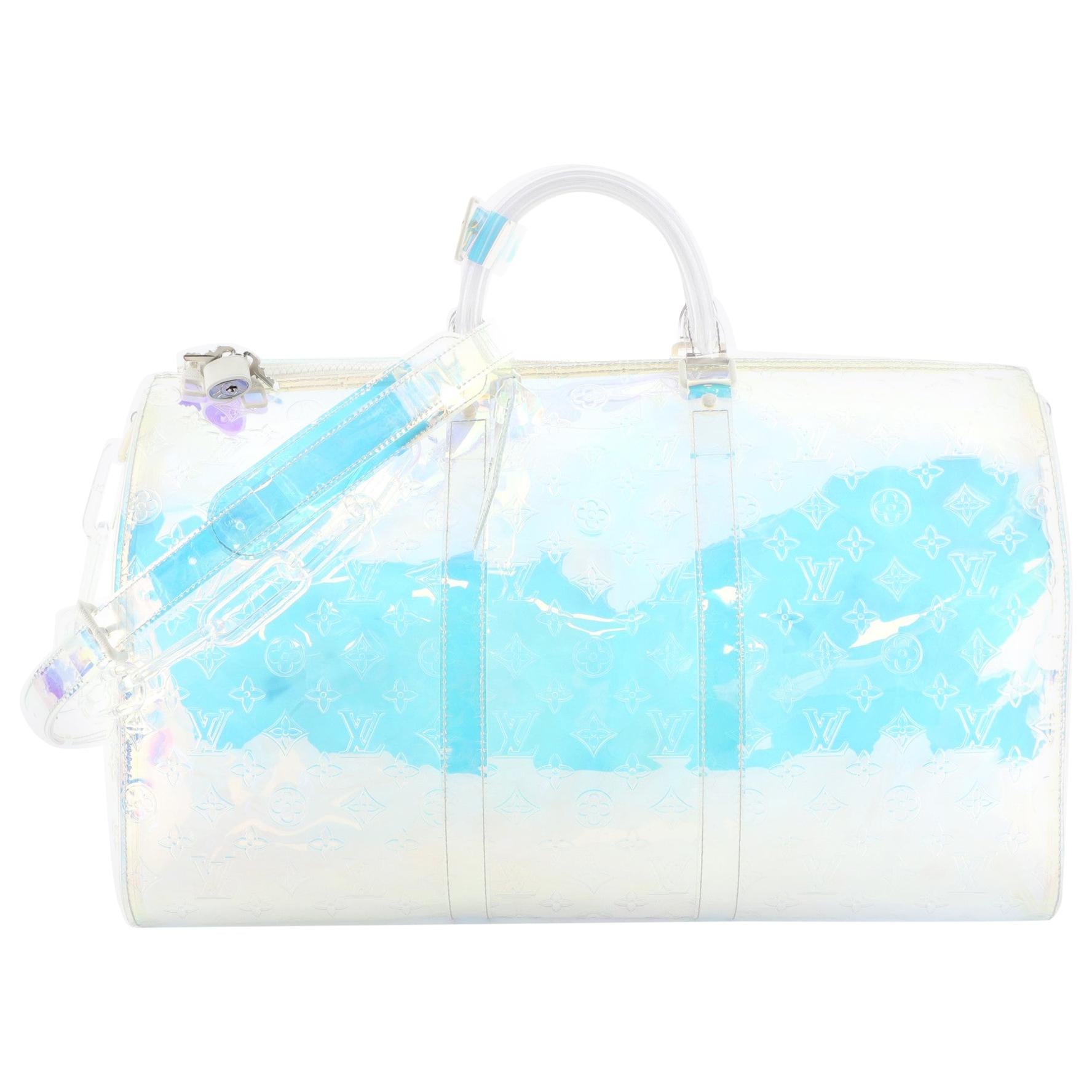 louis vuitton keepall bandouliere monogram 50 prism