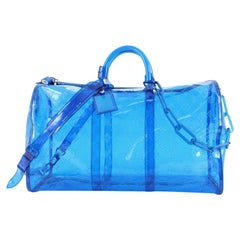 Louis Vuitton Keepall Bandouliere Bag Limited Edition Monogram PVC 50