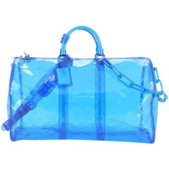 Louis Vuitton Keepall Bandouliere Bag Limited Edition Monogram PVC 50 