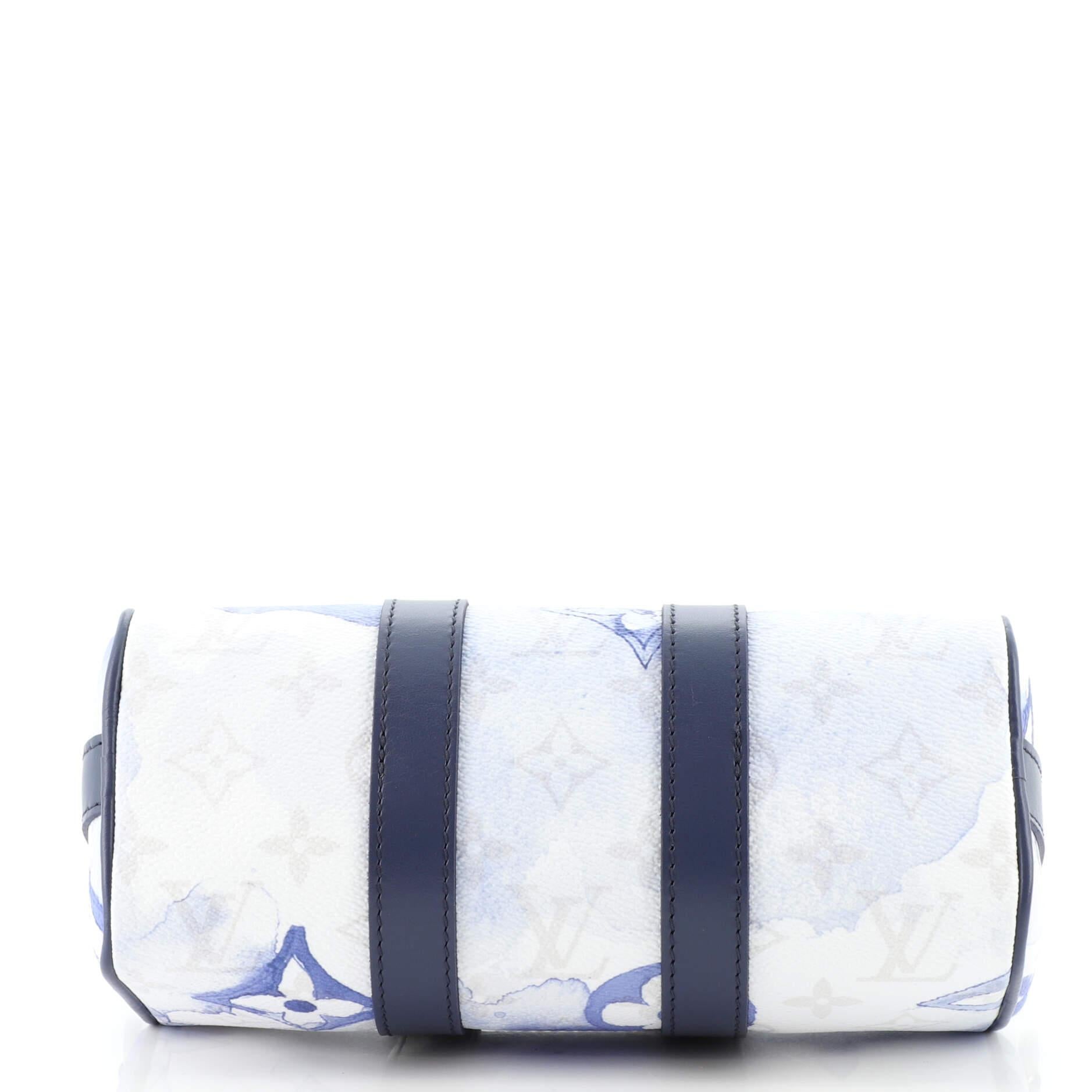 Louis Vuitton Keepall Bandouliere Bag Limited Edition Monogram Watercolor Canvas In Good Condition In NY, NY