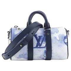 Louis Vuitton Keepall Bandouliere Bag Limited Edition Monogram Watercolor Canvas