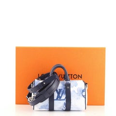 Louis Vuitton Keepall Bandouliere Bag Limited Edition Monogram Watercolor