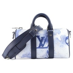 Louis Vuitton Cherry Black Watercolor Aquarelle Papillon Frame Bag 24L26a