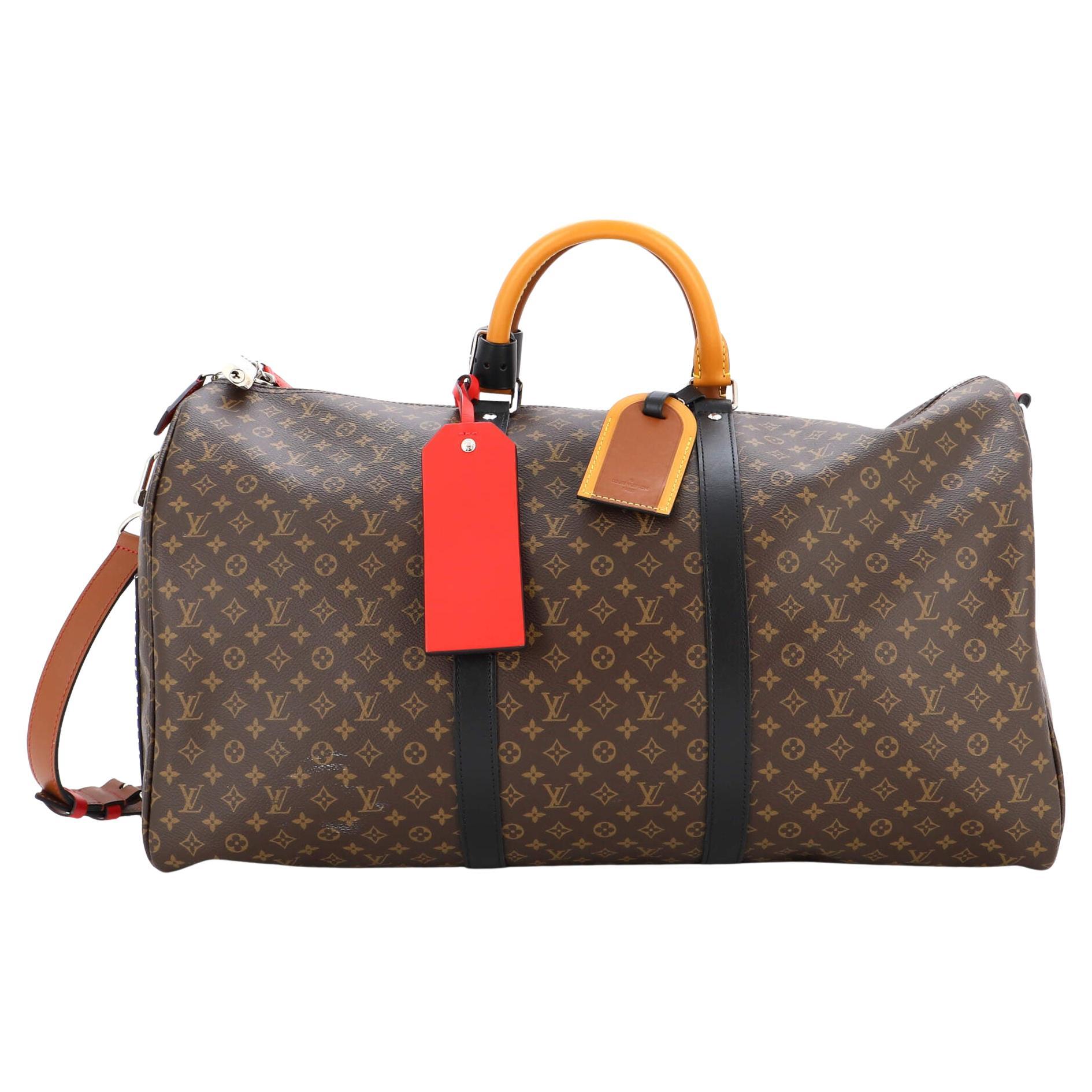 Real Vs Fake what are the 10 differences between these 2 Louis Vuitton  Keepall 45 monogram bag 