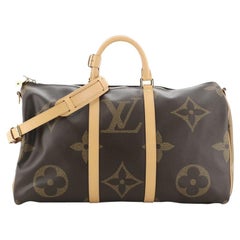 Keepall 50 LOUIS VUITTON Monogram limited edition For Sale at 1stDibs