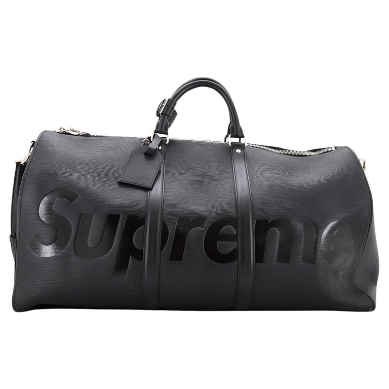 Louis Vuitton x Supreme Black Epi Leather Slender Wallet at 1stDibs