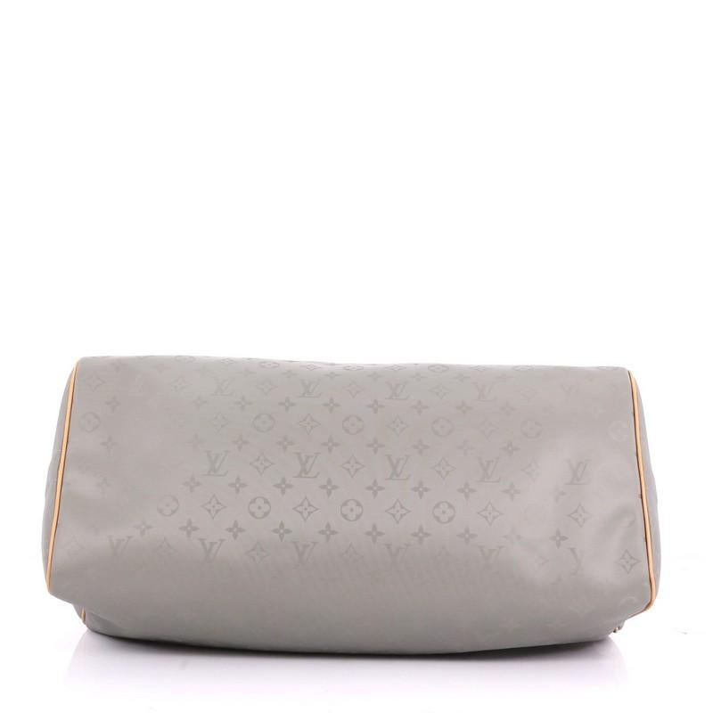 Louis Vuitton Keepall Bandouliere Bag Limited Edition Titanium Monogram Canvas In Good Condition In NY, NY