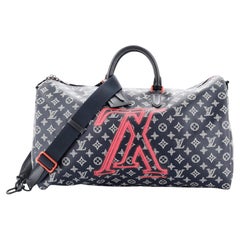 Louis Vuitton Keepall Bandouliere Bag Limited Edition Upside Down Monogra