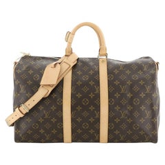 Louis Vuitton Keepall Bandouliere Bag Monogram Canvas 45