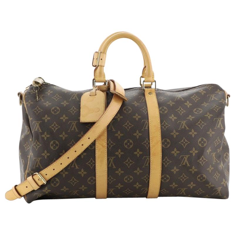 Louis Vuitton Keepall Bandouliere Bag Monogram Canvas 45