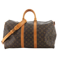 Louis Vuitton Keepall Bandouliere Bag Monogram Canvas 45