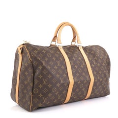 Louis Vuitton Keepall Bandouliere Bag Monogram Canvas 50