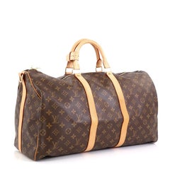 Louis Vuitton Keepall Bandouliere Bag Monogram Canvas 50