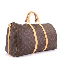 Louis Vuitton Keepall Bandouliere Bag Monogram Canvas 50