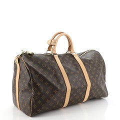 Louis Vuitton Keepall Bandouliere Bag Monogram Canvas 50
