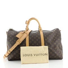 Louis Vuitton Keepall Bandouliere Bag Monogram Canvas 50