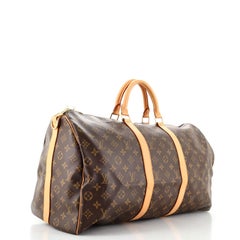 Louis Vuitton Keepall Bandouliere Bag Monogram Canvas 50