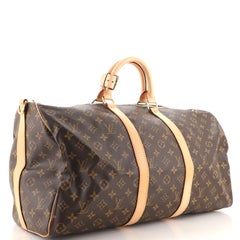 Louis Vuitton Keepall Bandouliere Bag Monogram Canvas 50
