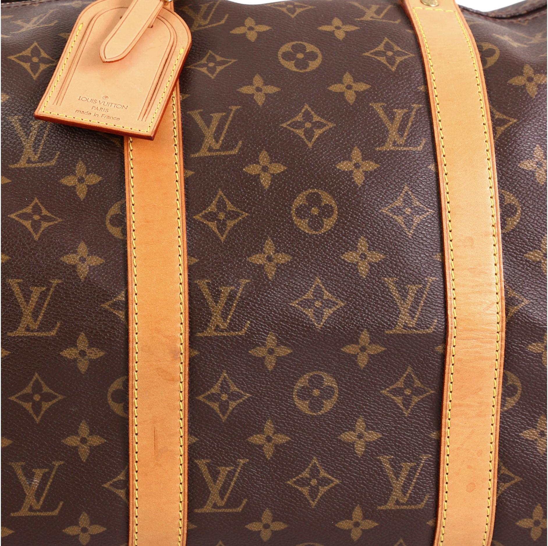 Women's Louis Vuitton Keepall Bandouliere Bag Monogram Canvas 50