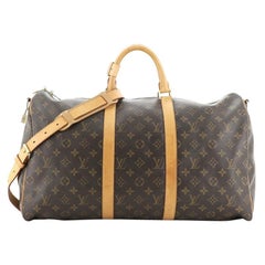 Louis Vuitton Keepall Bandouliere Bag Monogram Canvas 50