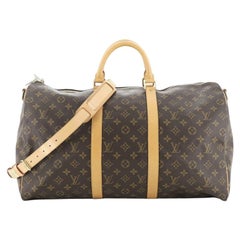 Louis Vuitton Keepall Bandouliere Bag Monogram Canvas 50