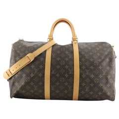 Louis Vuitton Keepall Bandouliere Bag Monogram Canvas 50