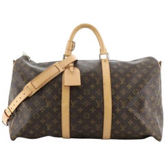 Louis Vuitton Keepall Bandouliere Bag Monogram Canvas 50