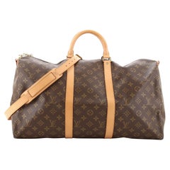 Louis Vuitton Keepall Bandouliere Bag Monogram Canvas 50