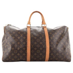 Louis Vuitton Keepall Bandouliere Bag Monogram Canvas 50