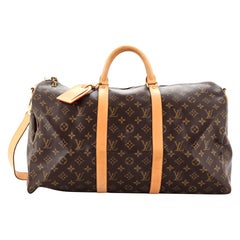 Louis Vuitton Keepall Bandouliere Bag Monogram Canvas 50