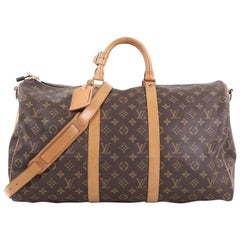Louis Vuitton Keepall Bandouliere Bag Monogram Canvas 50