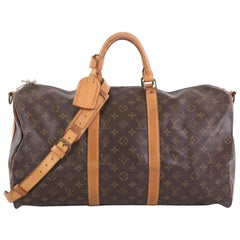 Louis Vuitton Keepall Bandouliere Bag Monogram Canvas 50