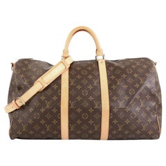 Louis Vuitton Keepall Bandouliere Bag Monogram Canvas 50
